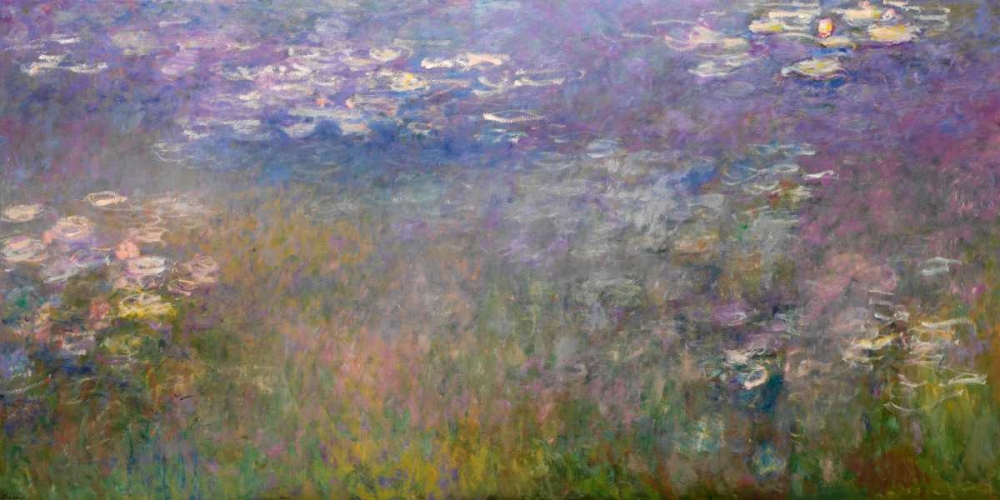 Wall Art Painting id:43100, Name: Water Lilies, Artist: Monet, Claude