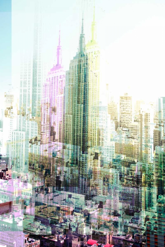 Wall Art Painting id:64938, Name: Empire State Building Multiexposure I , Artist: Berry, Peter 