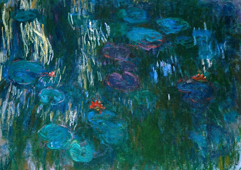 Wall Art Painting id:218431, Name: Water Lilies, Artist: Monet, Claude
