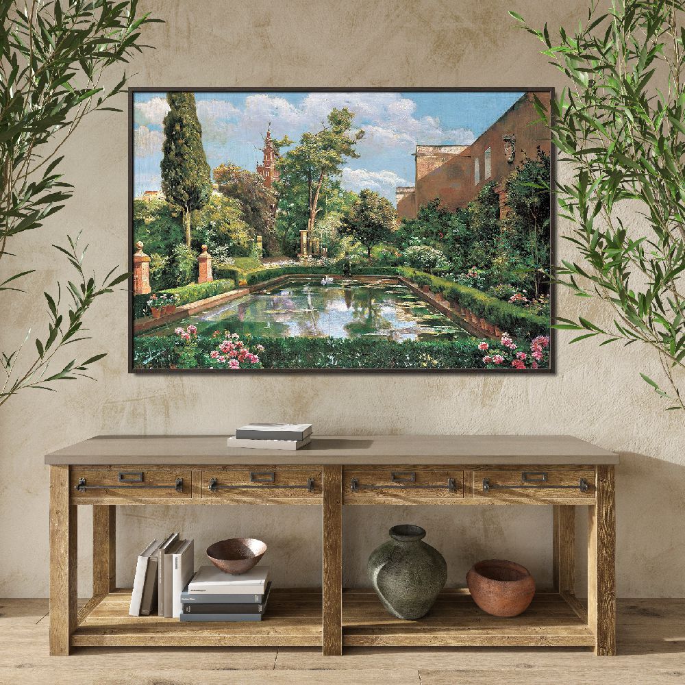 Set of wall art painting,A Spanish Afternoon