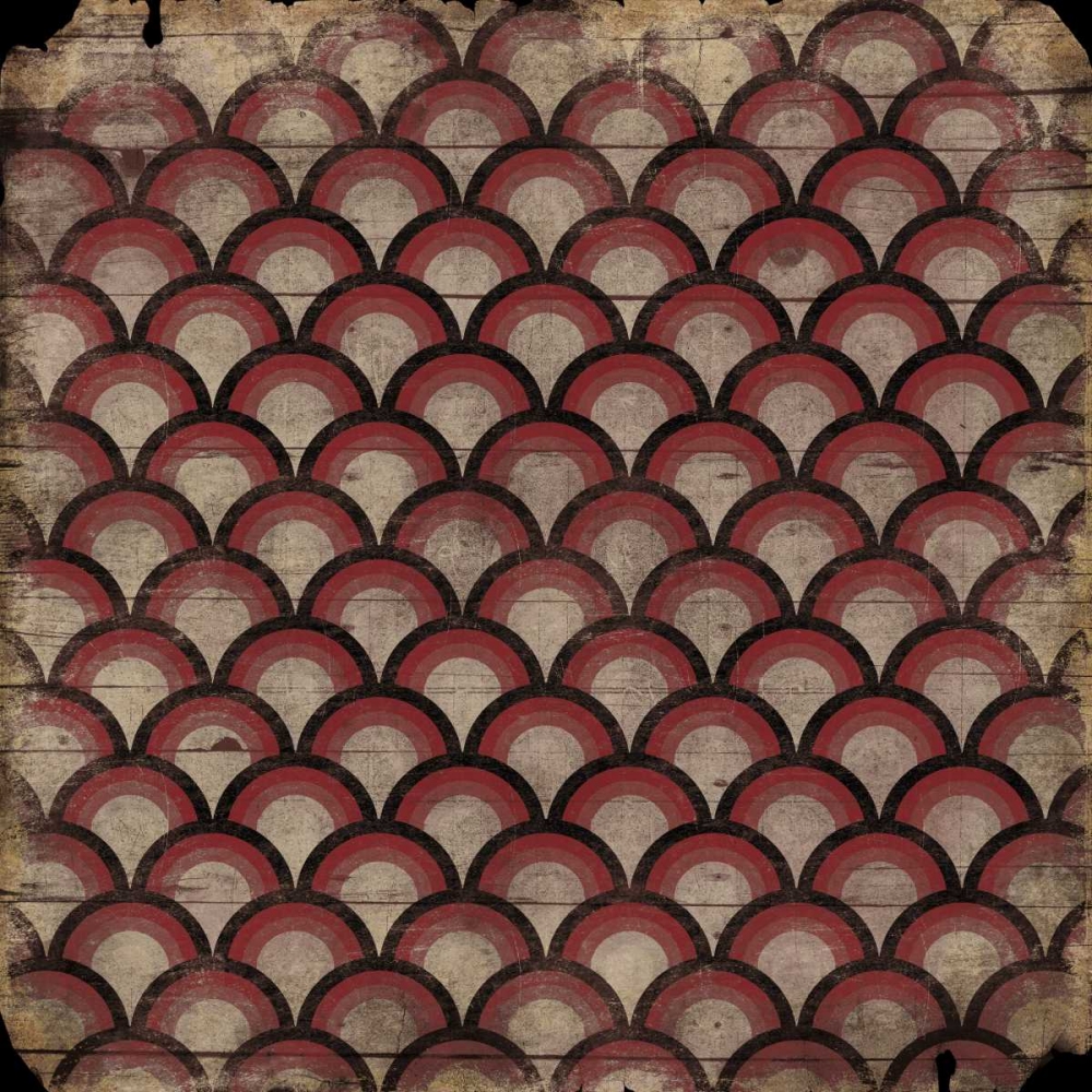 Wall Art Painting id:27549, Name: Ox Blood Pattern A2, Artist: Grey, Jace