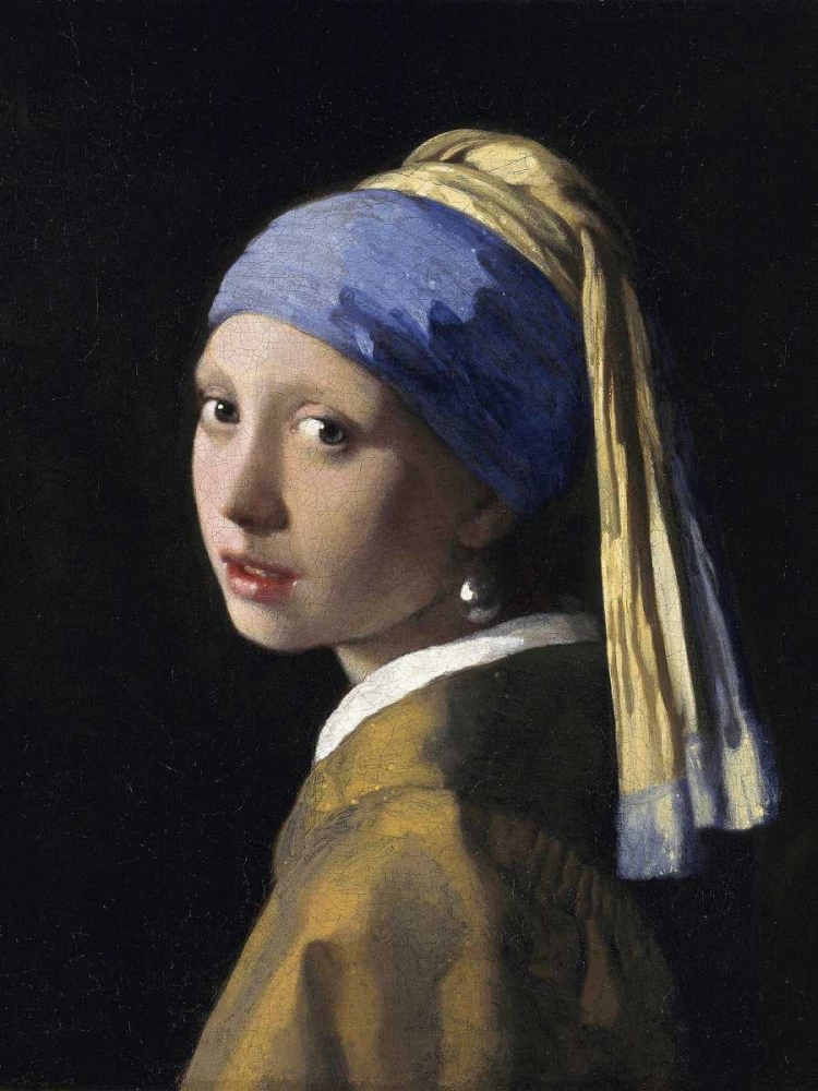 Wall Art Painting id:44017, Name: Girl With A Pearl Earring, Artist: Vermeer, Jan