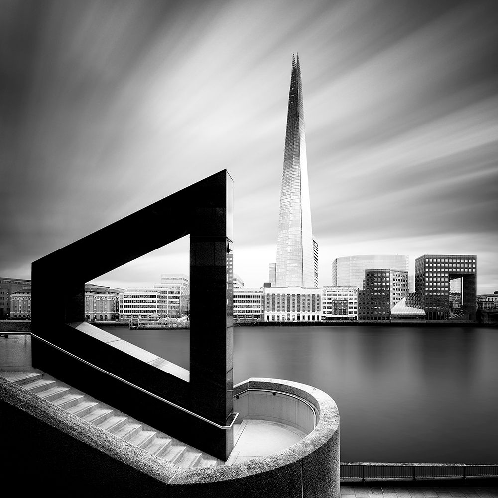 Wall Art Painting id:283093, Name: The Shard From Across the Thames, Artist: Marekkijevsky