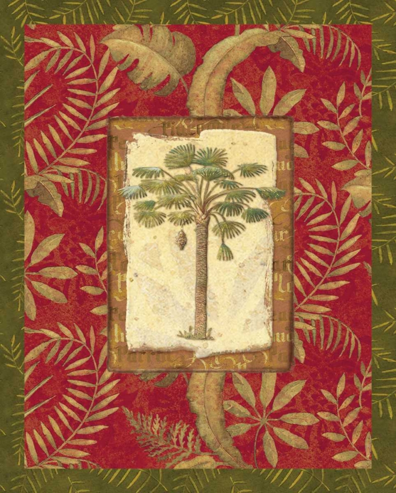 Wall Art Painting id:4073, Name: Exotica Palm I, Artist: Audrey, Charlene