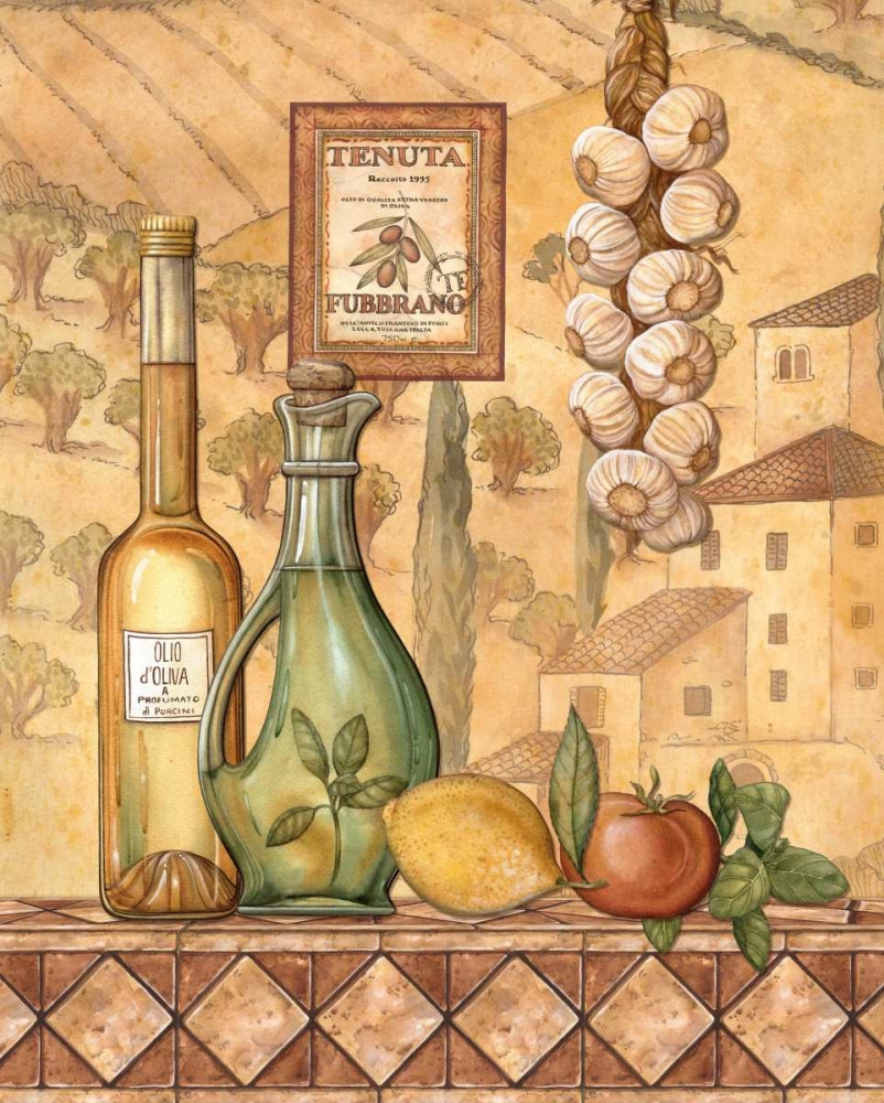 Wall art: Flavors of Tuscany IV, by Audrey, Charlene
