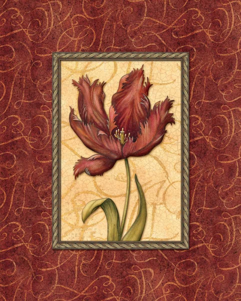 Wall Art Painting id:1763, Name: Red Passion II, Artist: Audrey, Charlene