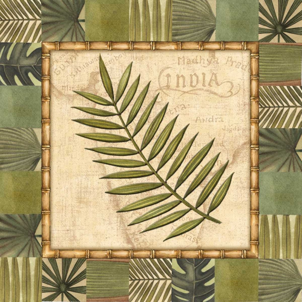Wall Art Painting id:1774, Name: Tropical Leaf I, Artist: Audrey, Charlene