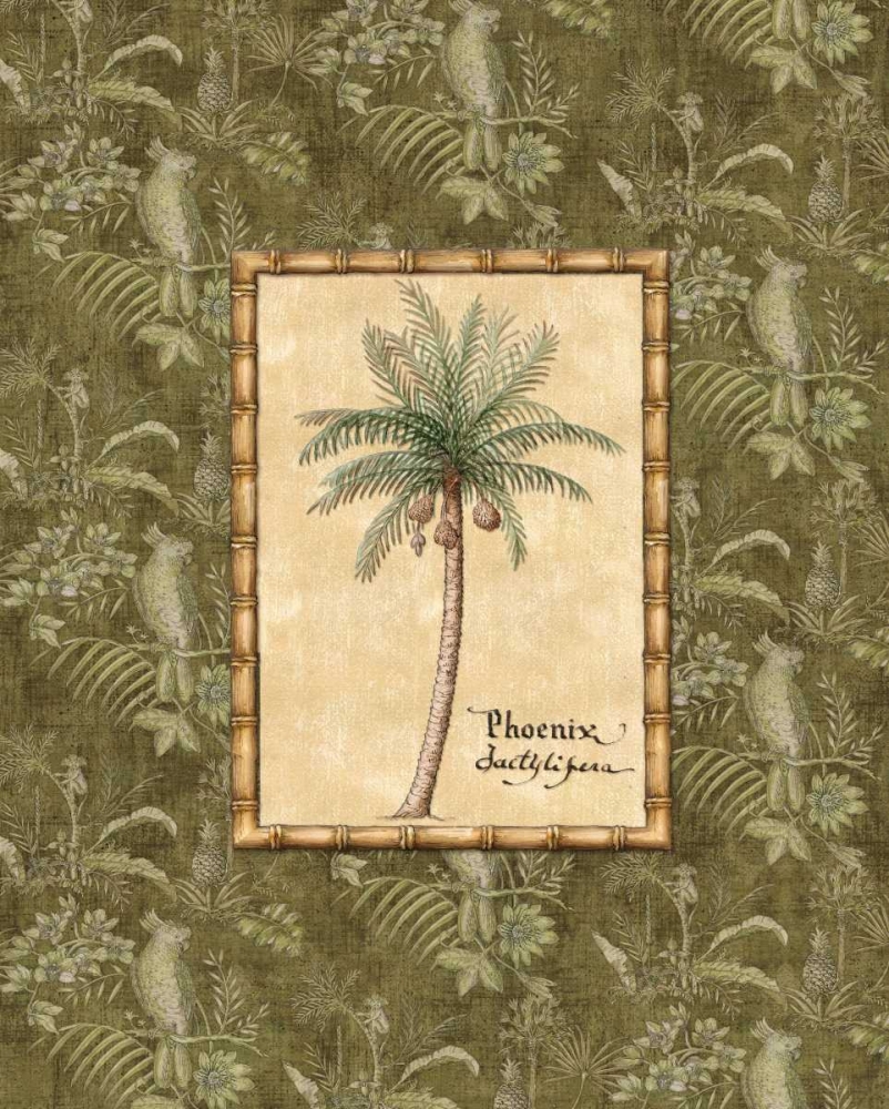 Wall Art Painting id:1783, Name: Vintage Palm II, Artist: Audrey, Charlene