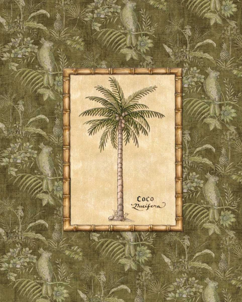 Wall Art Painting id:1784, Name: Vintage Palm III, Artist: Audrey, Charlene