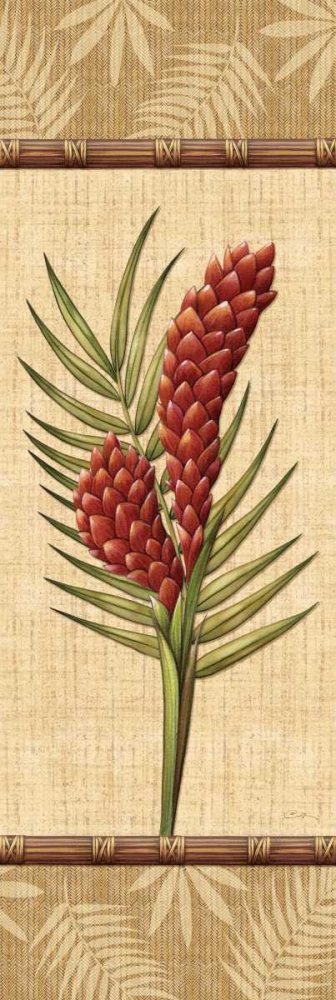 Art Print: Fleurs Exotiques I