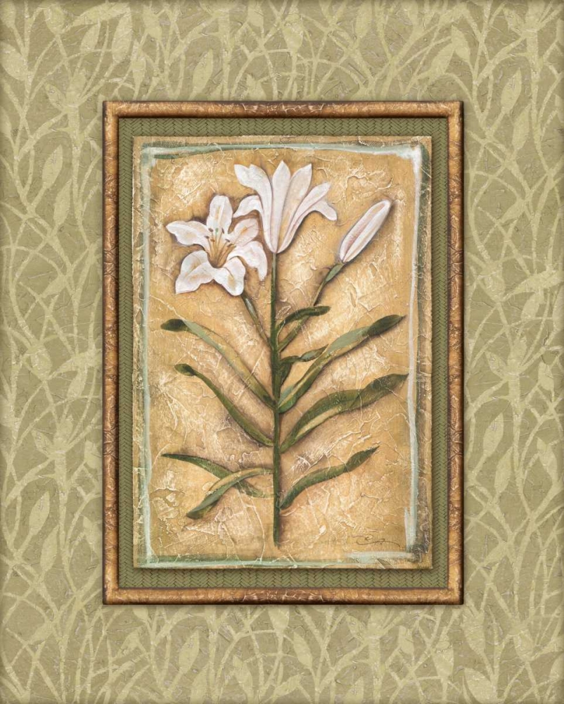 Art Print: Peaceful Flowers II