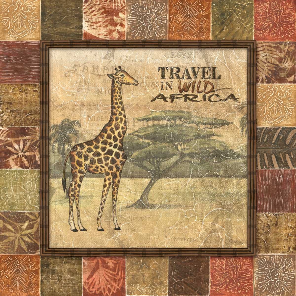 Wall art: Safari I, by Audrey, Charlene