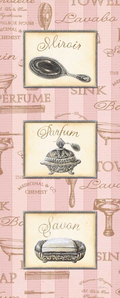 Wall art: Beaute Feminine Panel I, by Audrey, Charlene