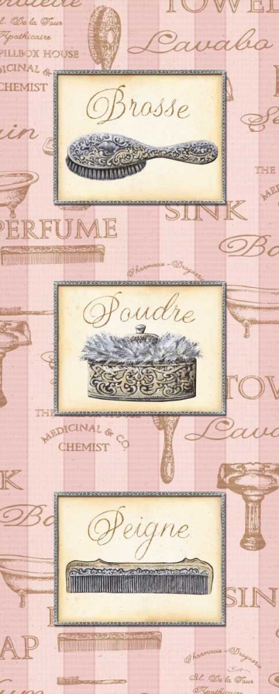 Wall art: Beaute Feminine Panel II, by Audrey, Charlene