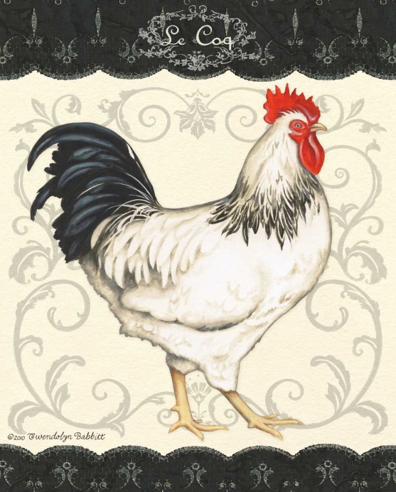 Art Print: Le Coq I