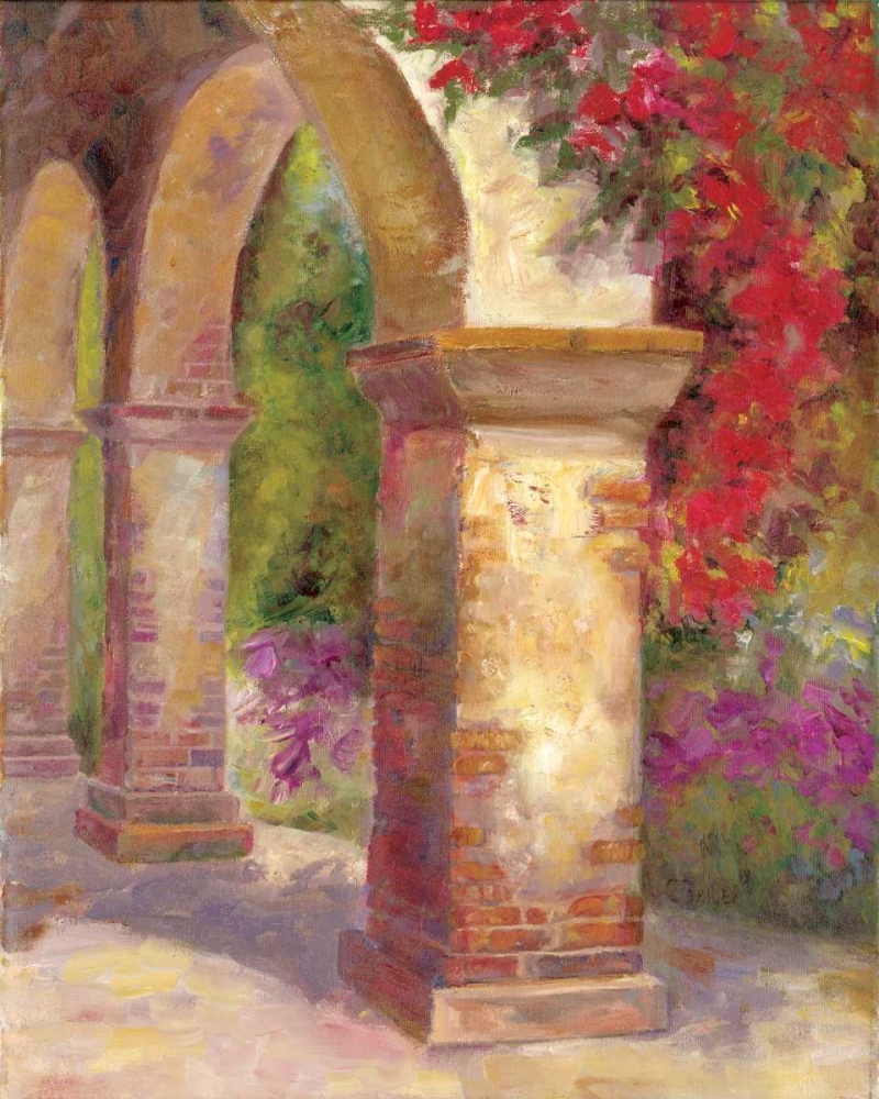 Art Print: Pillar Adorned