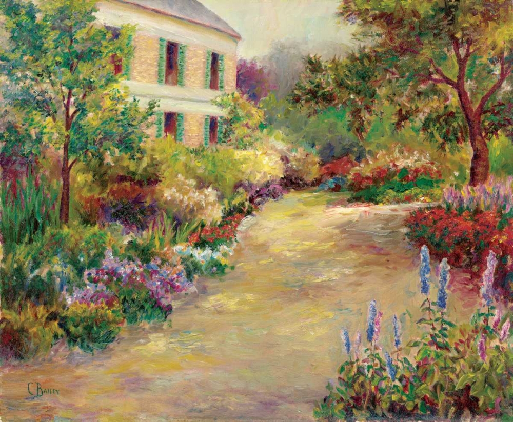 Wall art: Monets House, by Bailey, Carol