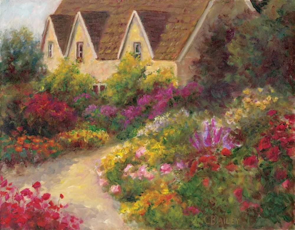 Art Print: English Garden