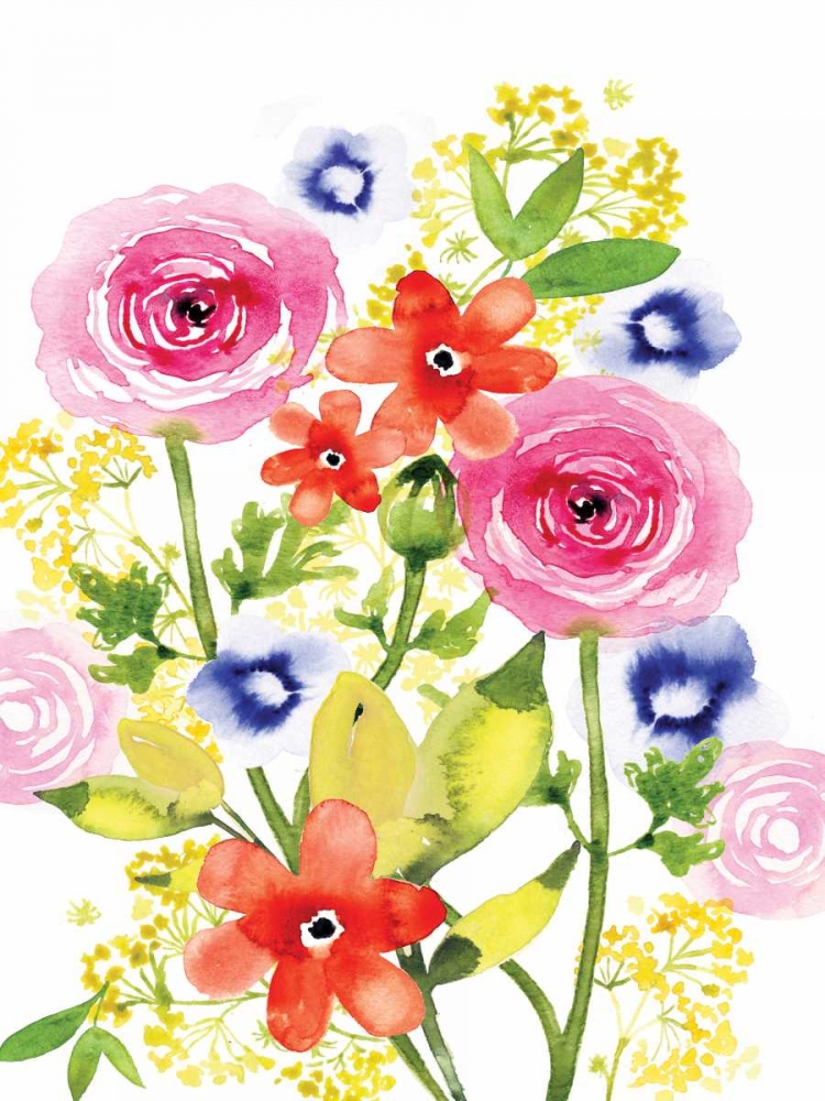 Art Print: Rose Rhapsody I