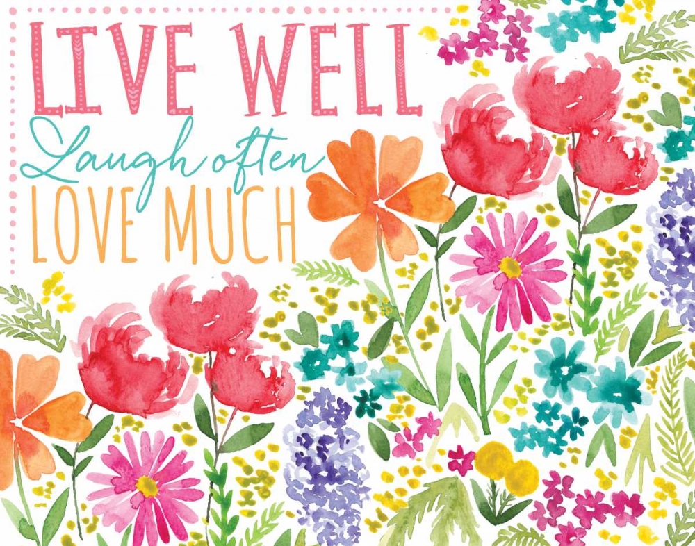 Art Print: Live Well