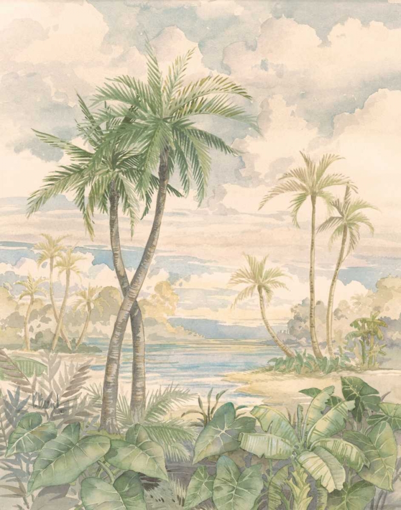 Wall Art Painting id:4144, Name: Cabana Bay I, Artist: Brent, Paul