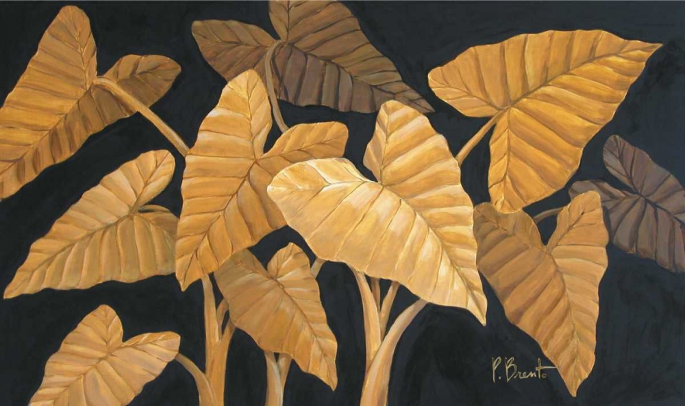 Wall art: Calypso Leaves II, by Brent, Paul