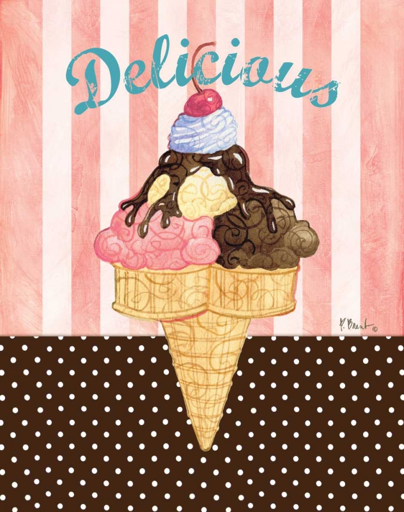 Art Print: Ice Cream Shoppe I