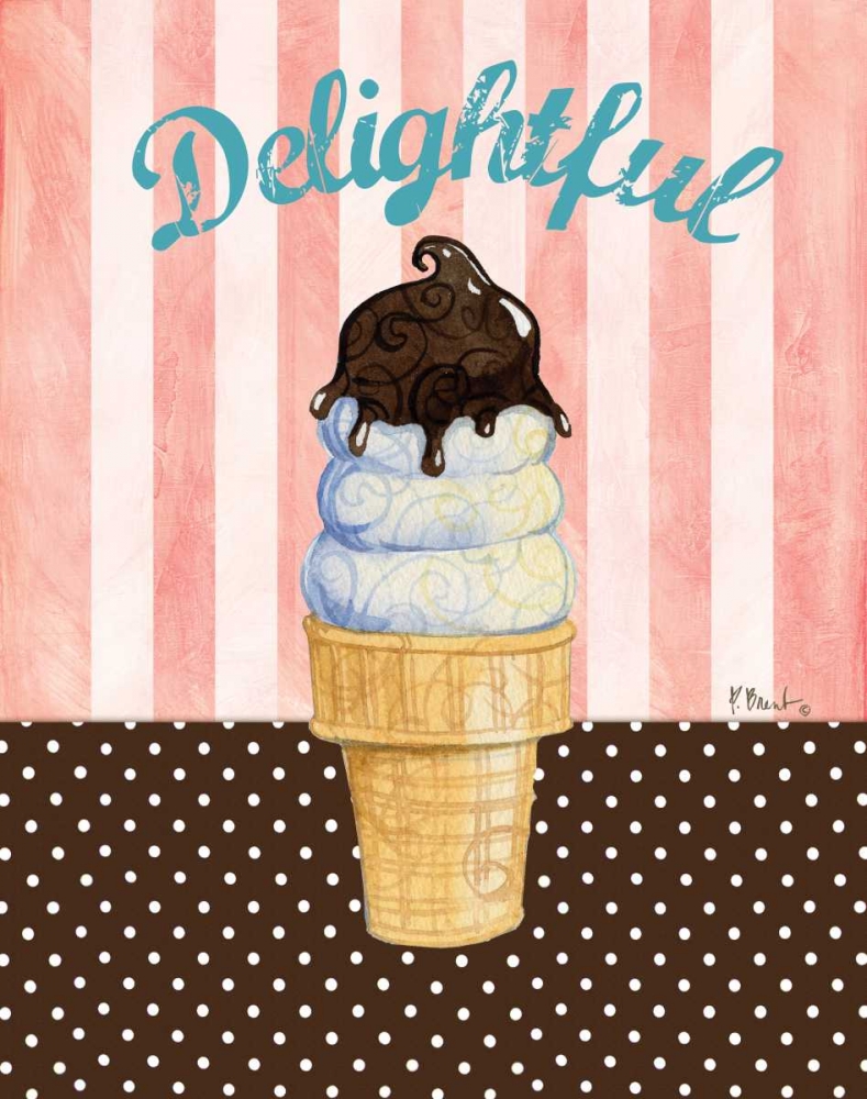 Art Print: Ice Cream Shoppe IV