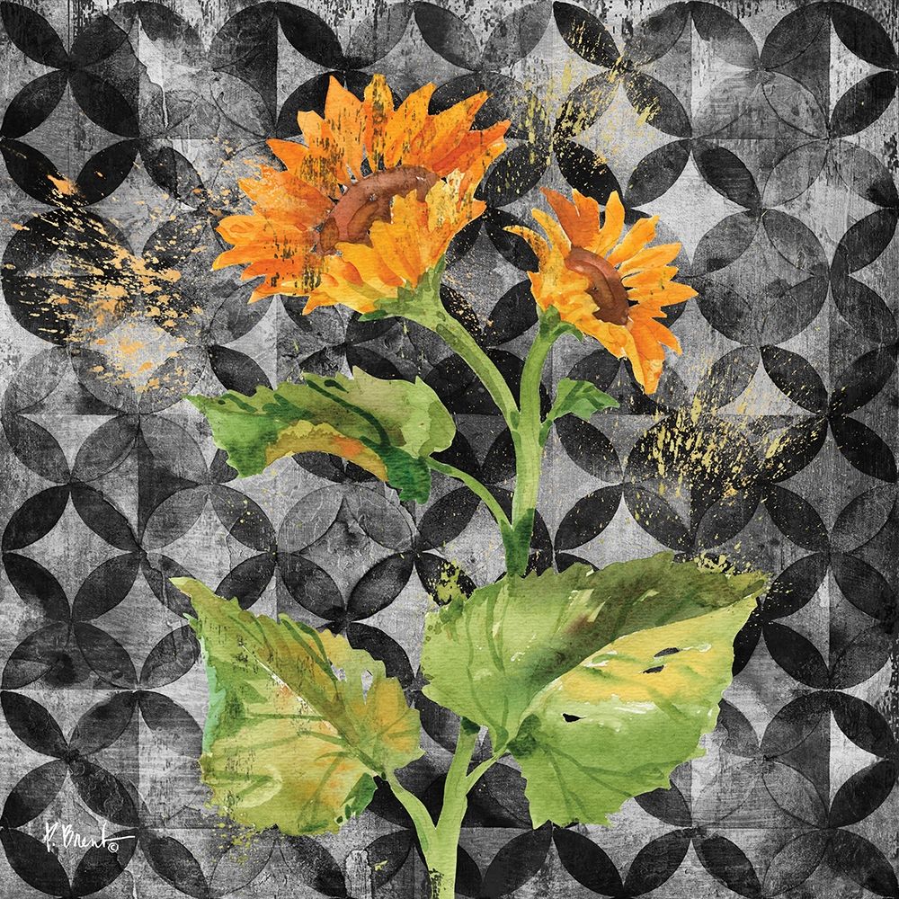 Wall art: Arianna Sunflowers II, by Brent, Paul