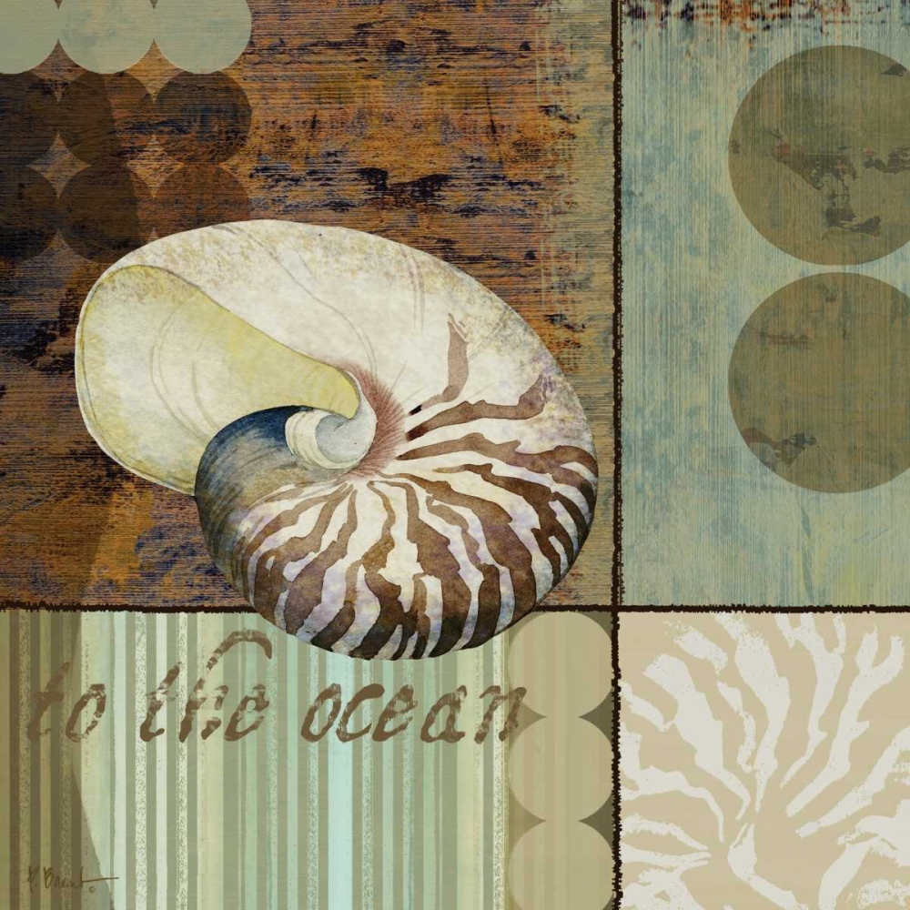 Art Print: Contemporary Shell II
