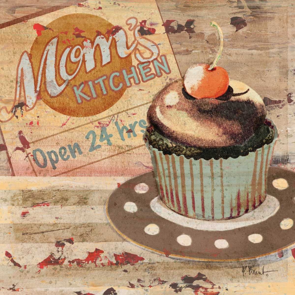 Wall art: Baking Sign I, by Brent, Paul