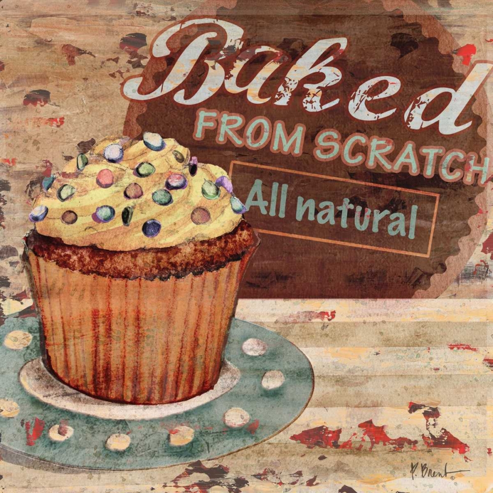 Wall art: Baking Sign II, by Brent, Paul