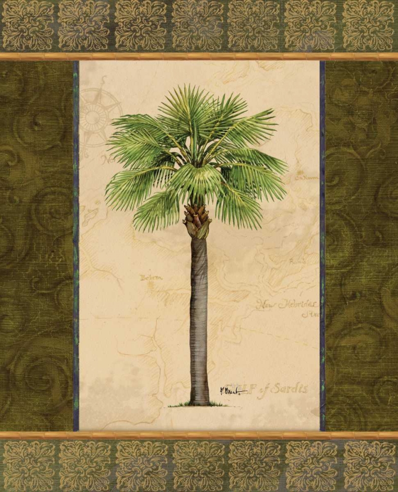 Wall art: East Indies Palm I, by Brent, Paul