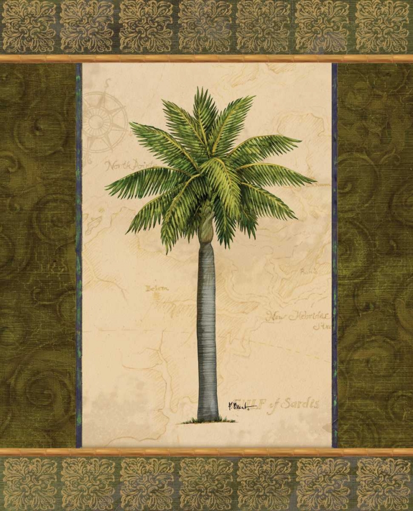 Wall art: East Indies Palm II, by Brent, Paul