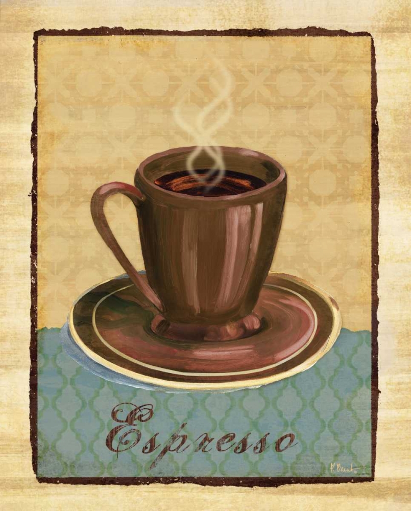 Wall Art Painting id:4358, Name: Coffee Club I, Artist: Brent, Paul