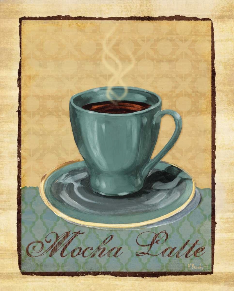 Wall Art Painting id:4359, Name: Coffee Club II, Artist: Brent, Paul