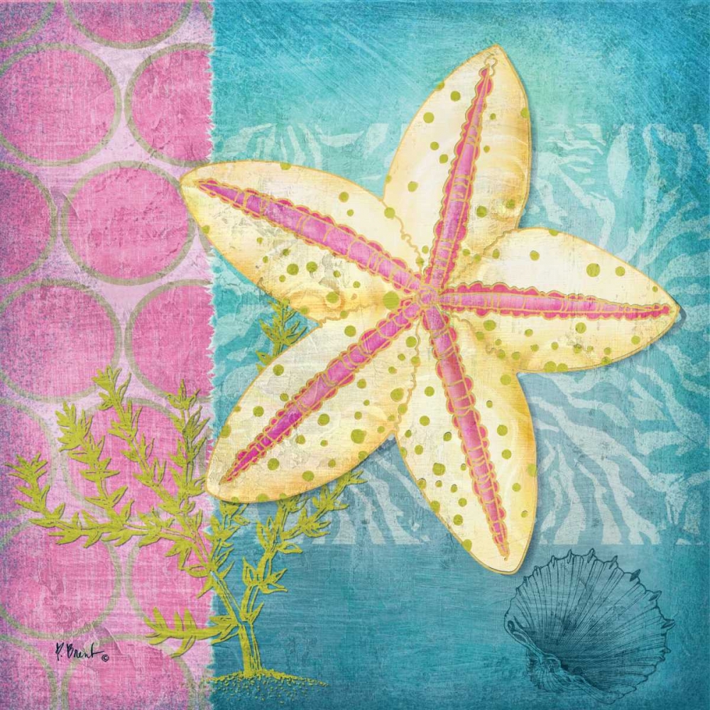 Art Print: Fantasy Reef I