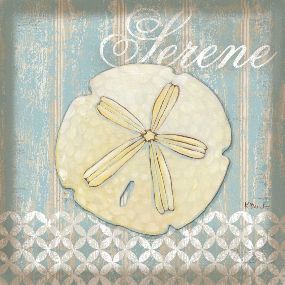 Wall art: Spa Shells I, by Brent, Paul