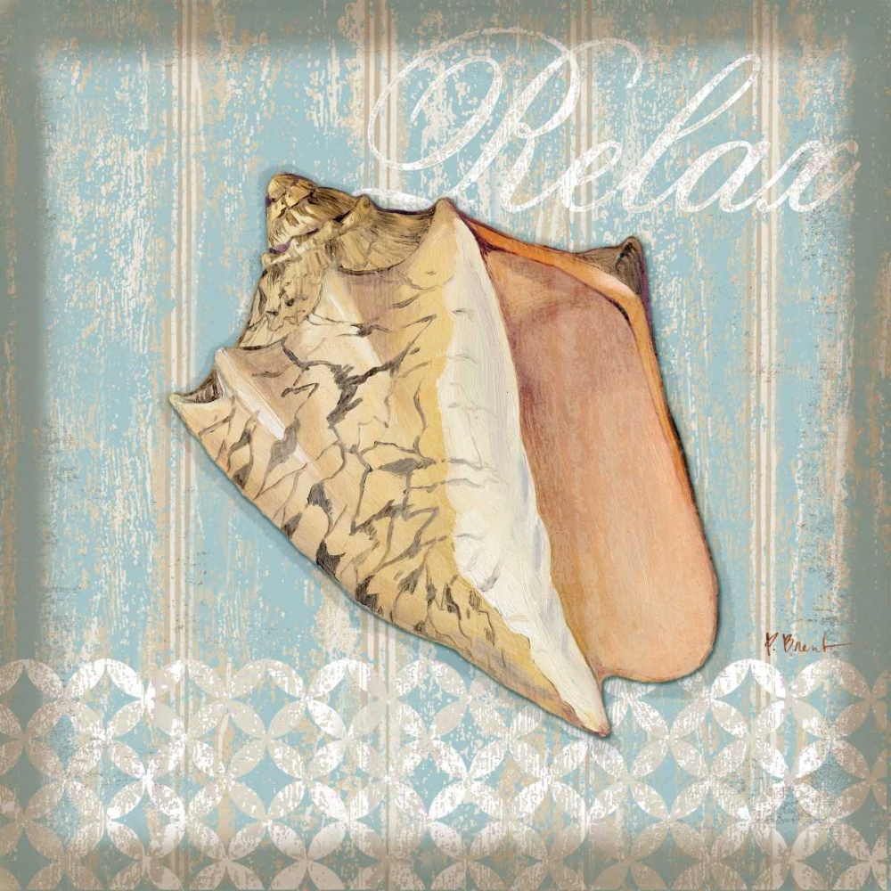 Wall art: Spa Shells II, by Brent, Paul
