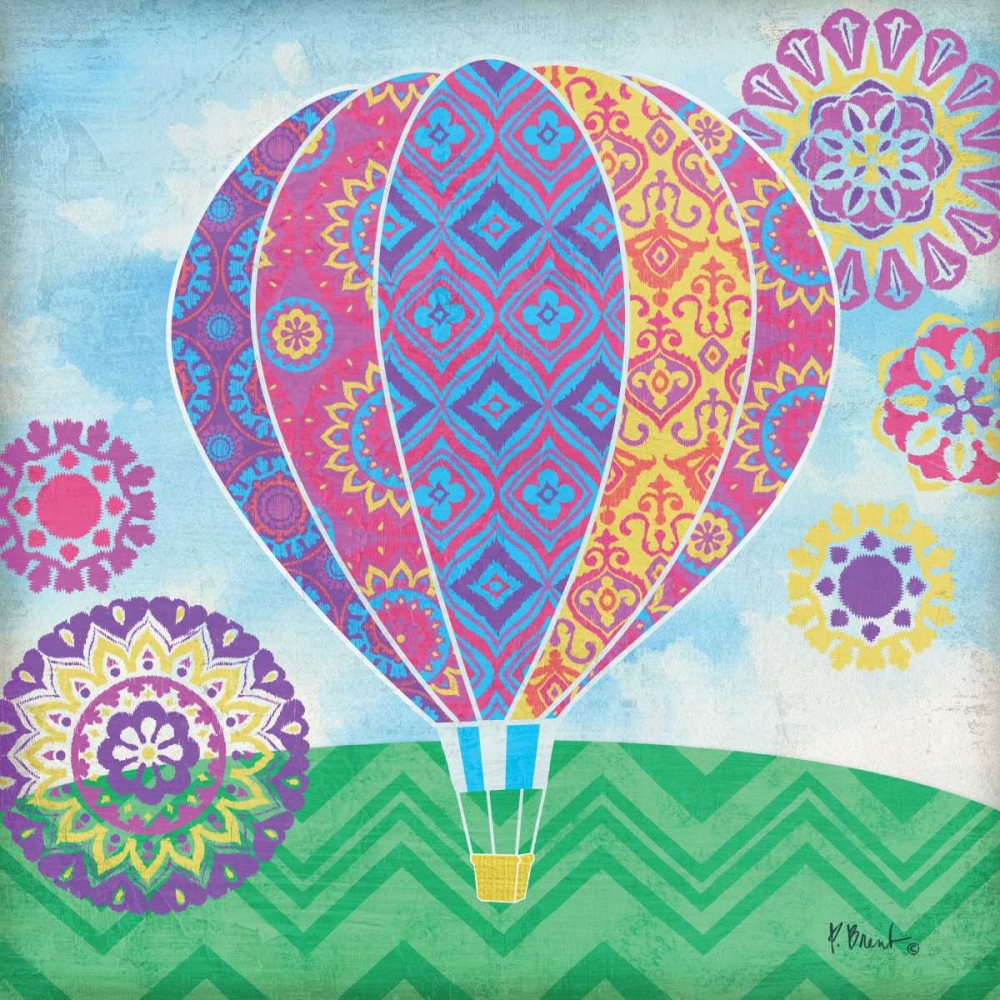 Art Print: Fantasy Balloons I