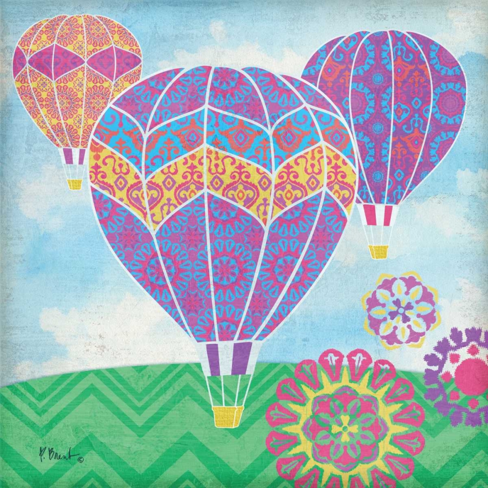 Art Print: Fantasy Balloons II
