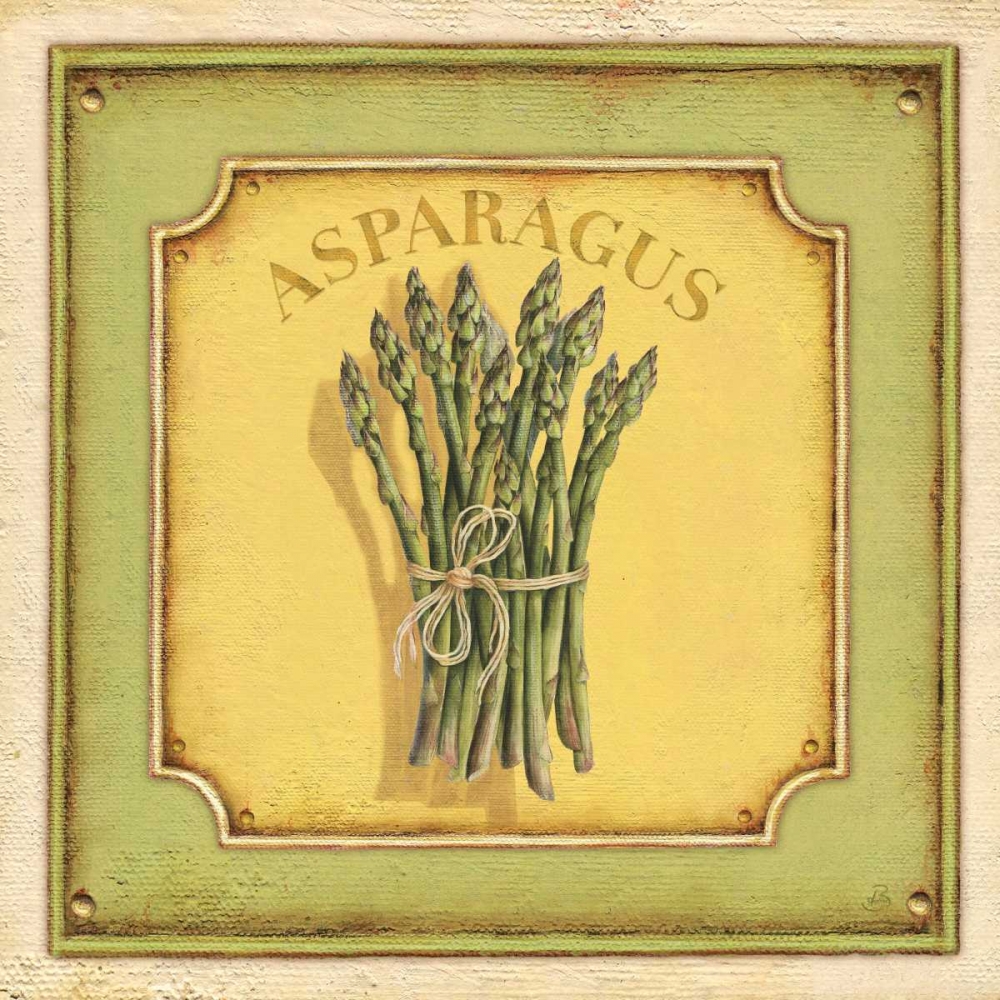 Wall Art Painting id:4476, Name: Asparagus, Artist: Brissonnet, Daphne