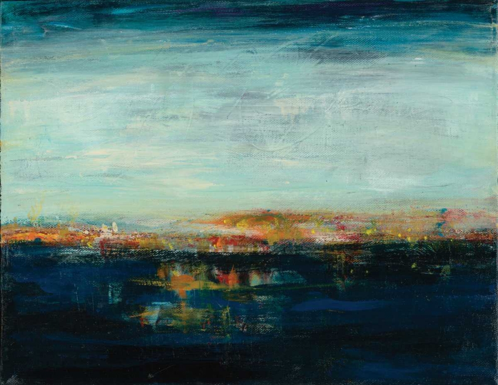 Wall Art Painting id:144234, Name: Night Reflection, Artist: Dilbeck, Nikki