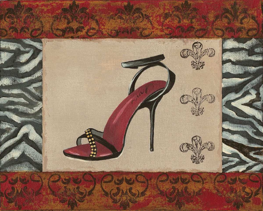 Wall Art Painting id:4605, Name: Fashion Shoe II, Artist: Devereux, Sophie
