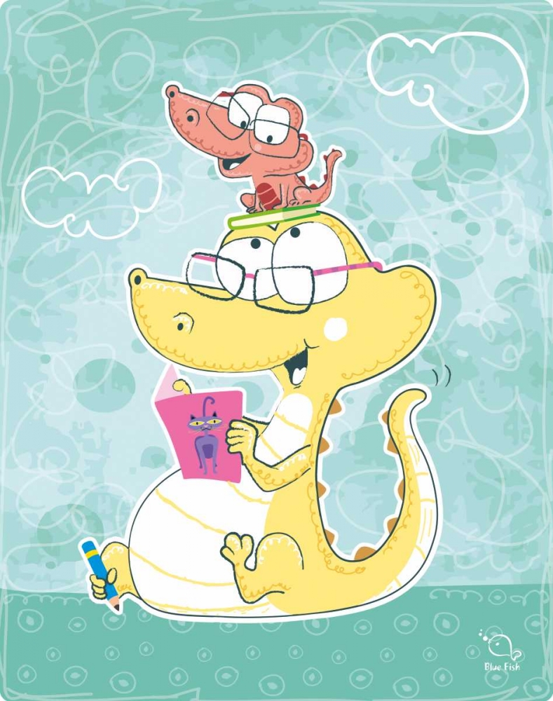 Art Print: Lets Read