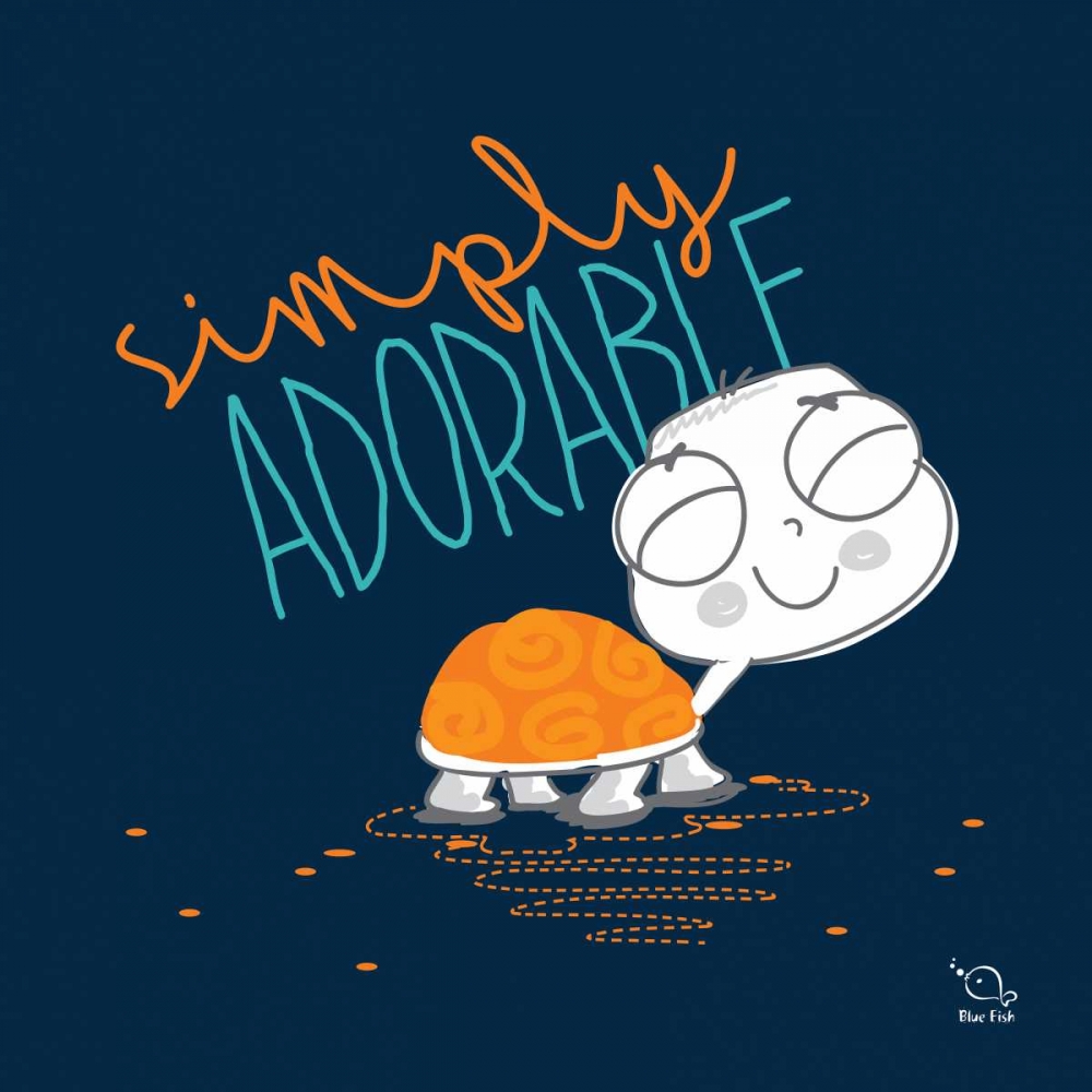 Wall art: Simply Adorable, by Blue Fish