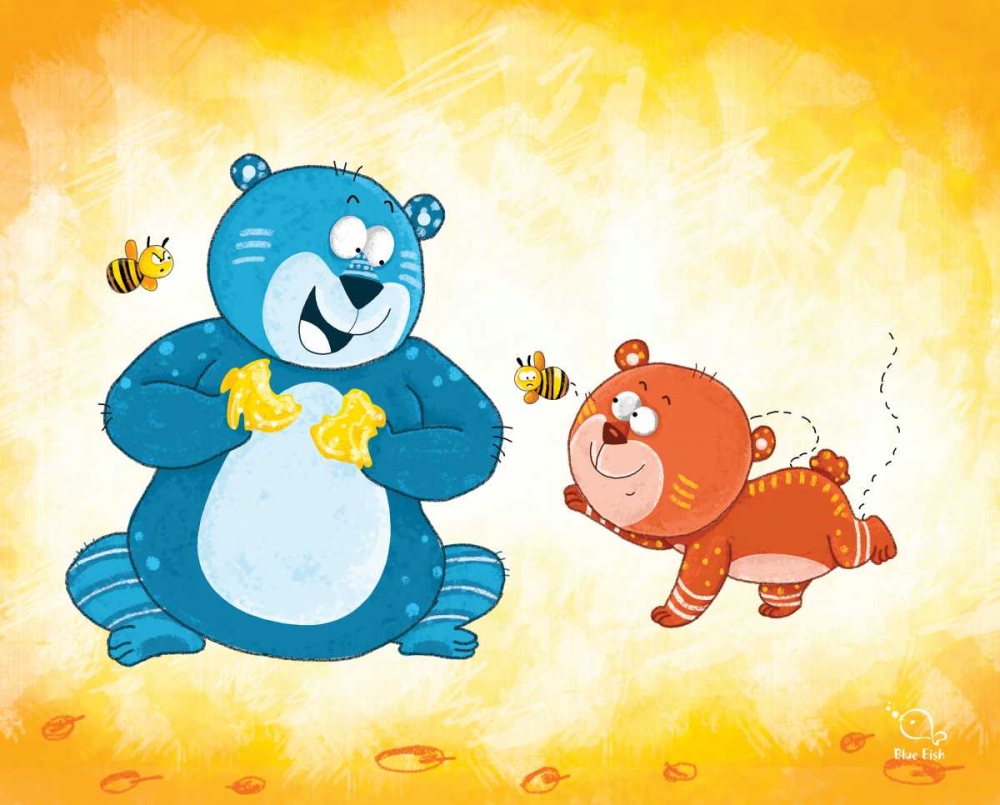 Wall art: Honey Boo, by Blue Fish