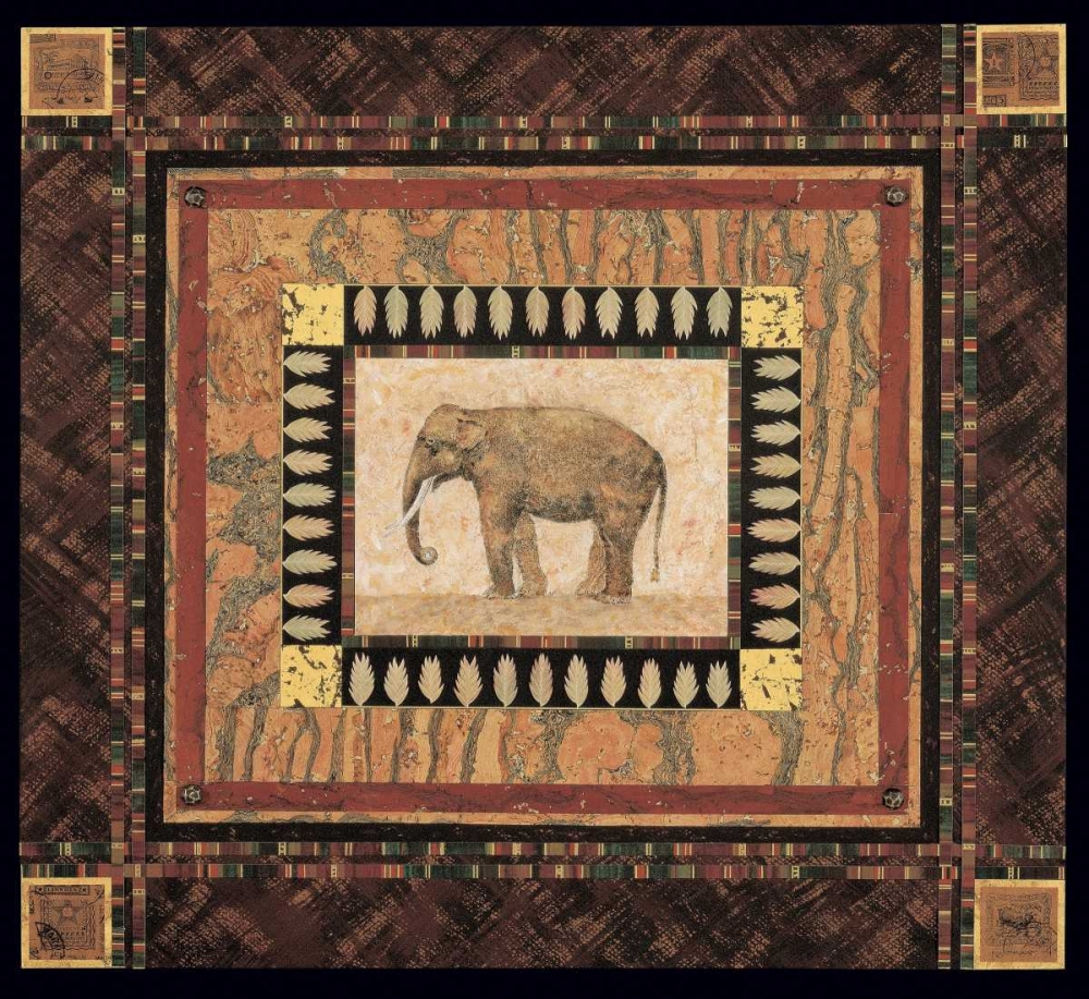 Wall Art Painting id:4643, Name: Elephant, Artist: Gladding, Pamela