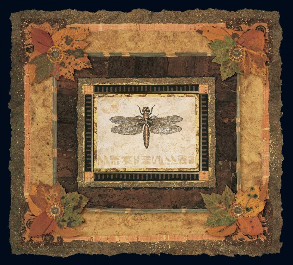 Wall Art Painting id:4647, Name: Dragonfly I, Artist: Gladding, Pamela