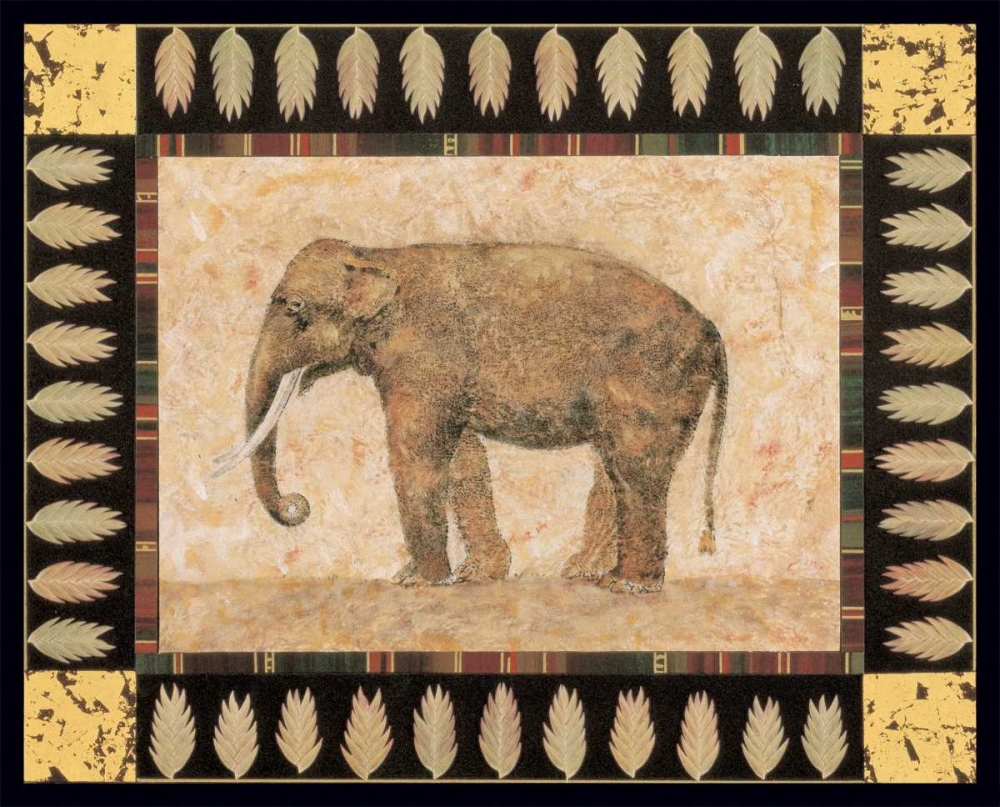 Wall Art Painting id:4653, Name: Elephant, Artist: Gladding, Pamela